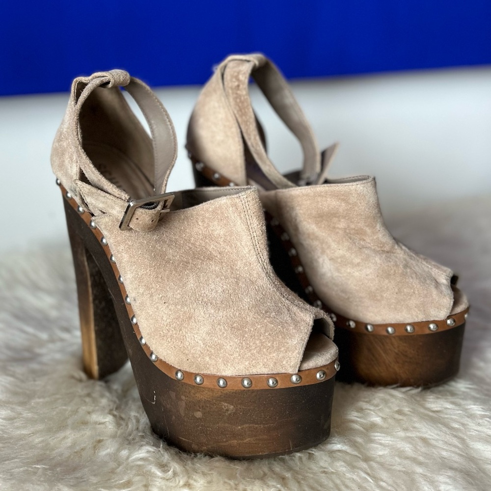 Schutz Tyrone Platform Clog Sandal